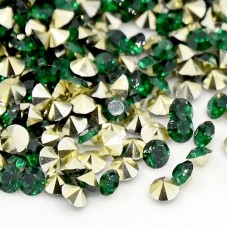 Strass Crystal Vert Emeraude 5mm Sachet de 2g pour la Création de Bijoux Fantaisie - DIY