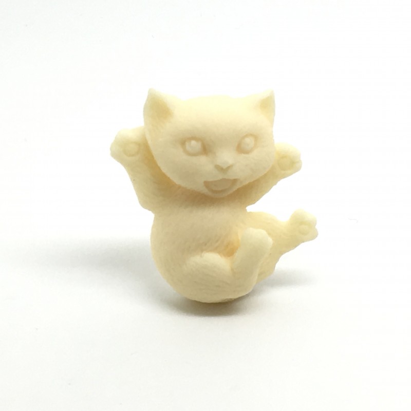 Cabochon Chat en Résine Haute Qualité 27x23mm