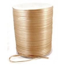 6 Mètres de Ruban Satin Caramel 3mm pour la Création de Bijoux Fantaisie - DIY
