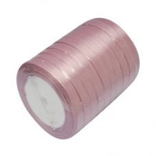 2 Mètres de Ruban Satin Couleur Vieux Rose 10mm pour la Création de Bijoux Fantaisie - DIY