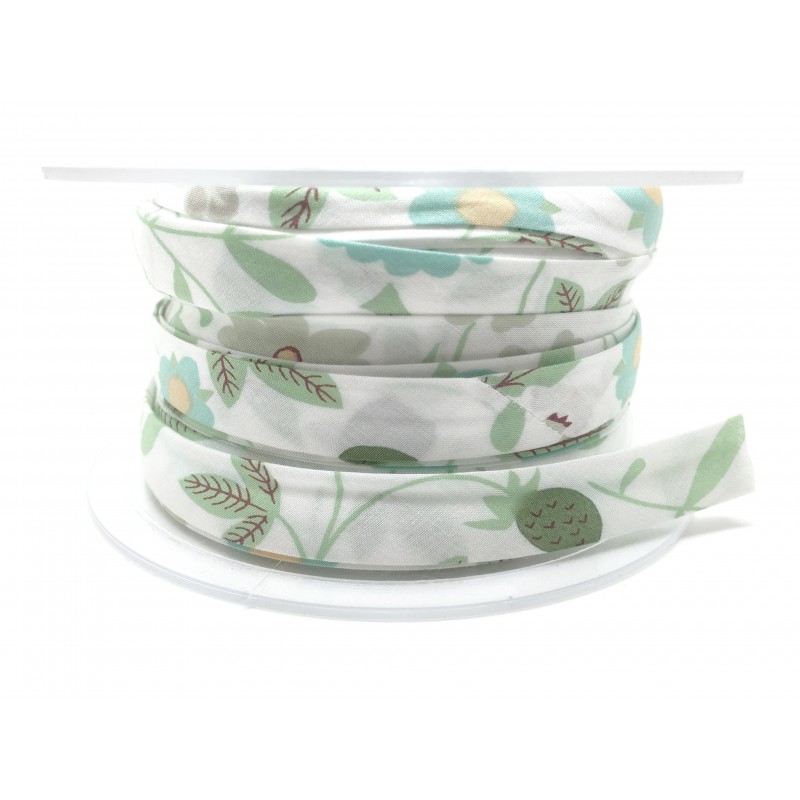 1 Mètre de Biais Liberty - Mirabelle - G - 10mm