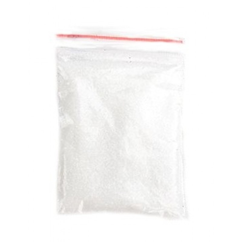 Sachet de 5grs de Paillettes Blanches pour Décoration Fiole Globe