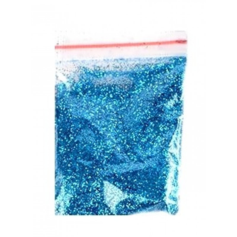 Sachet de 5grs de Paillettes Bleues pour Décoration Fiole Globe
