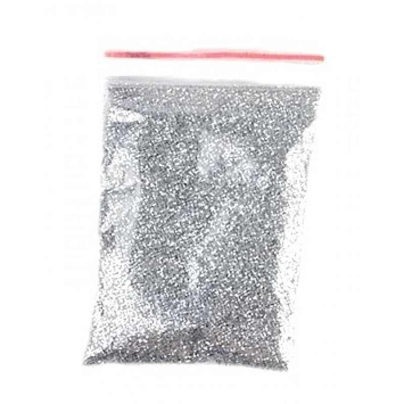 Sachet de 5grs de Paillettes Argentées pour Décoration Fiole Globe