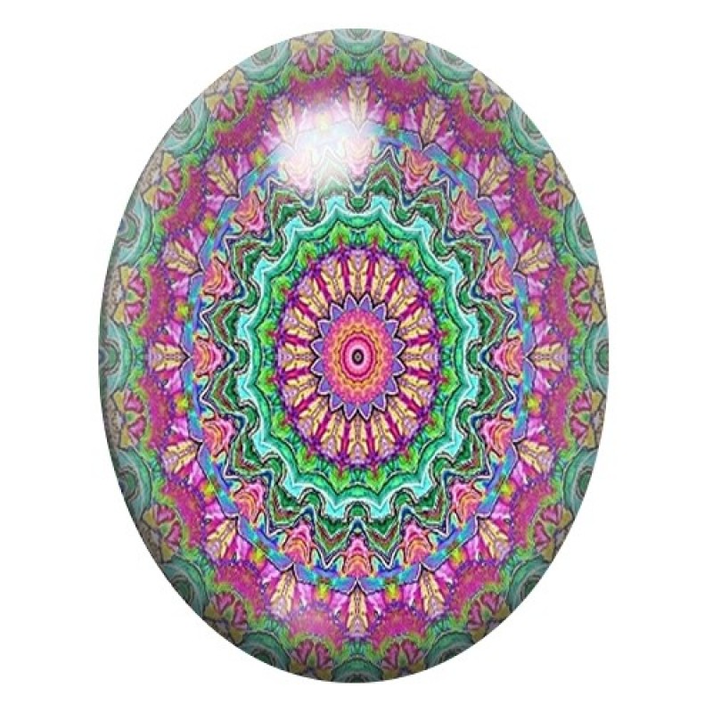 Cabochon en Verre Illustré Fantaisie 13x18, 18x25 ou 30x40mm