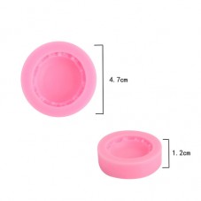 Moule en Silicone Macaron 3,3cm Fimo Résine Gâteau