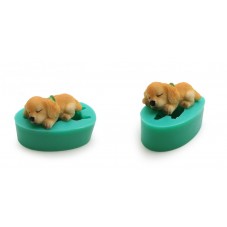 Moule en Silicone Chien Cocker 4,6x2,6cm Résine Fimo Gâteau