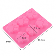 Moule En Silicone Patte Chien Chat Savon Gateau Resine Fimo Fantasyline