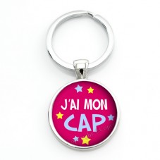 Porte-clé "J'ai mon CAP" Idée Cadeau Réussite Diplôme Examen
