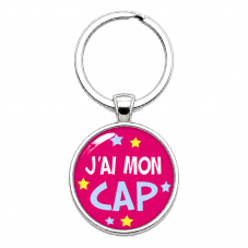 Porte-clé "J’ai mon CAP" Cadeau Réussite pour la Création de Bijoux Fantaisie - DIY