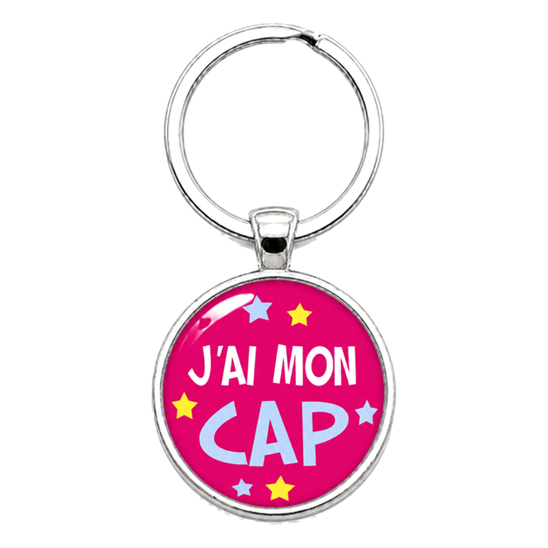 Porte-clé "J’ai mon CAP" Cadeau Réussite