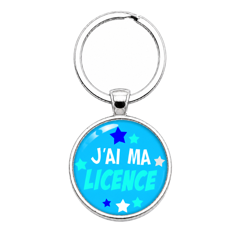 Porte-clé "J’ai ma Licence" Cadeau Réussite