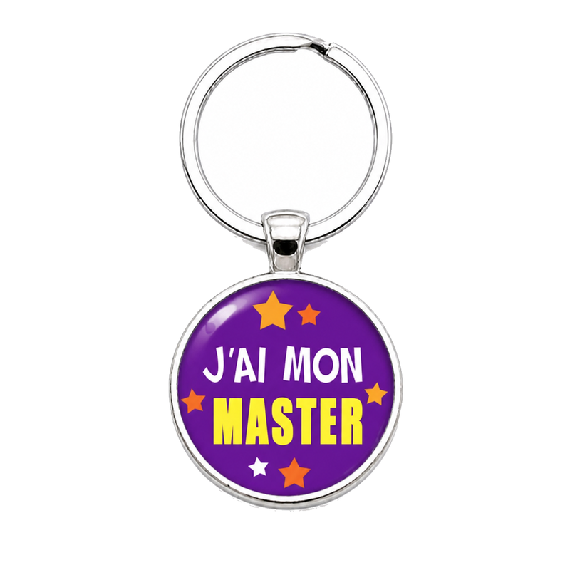 Porte-clé "J’ai mon Master" Cadeau Réussite
