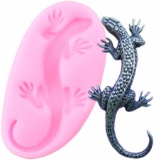 Moule en Silicone Lézard 3,2x7cm Fimo Résine Gâteau 
