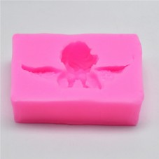 Moule en Silicone Ange de Noël 5x3cm Résine Fimo Gâteau