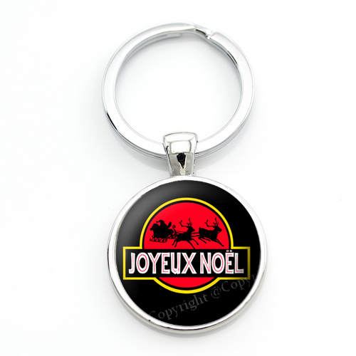 Porte-clé "Joyeux Noël" Cadeau de Noël Original Humour