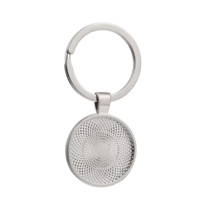 Support Porte-Clés Argenté ou Bronze pour Cabochon 25mm