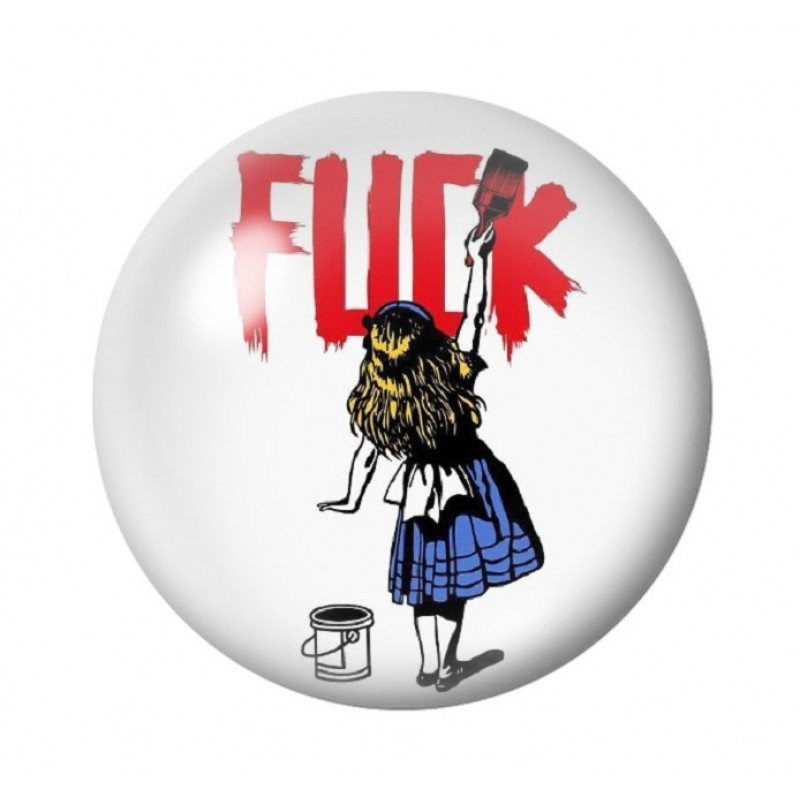 Cabochon en Verre Illustré Alice au Pays des Merveilles 12 à 25mm