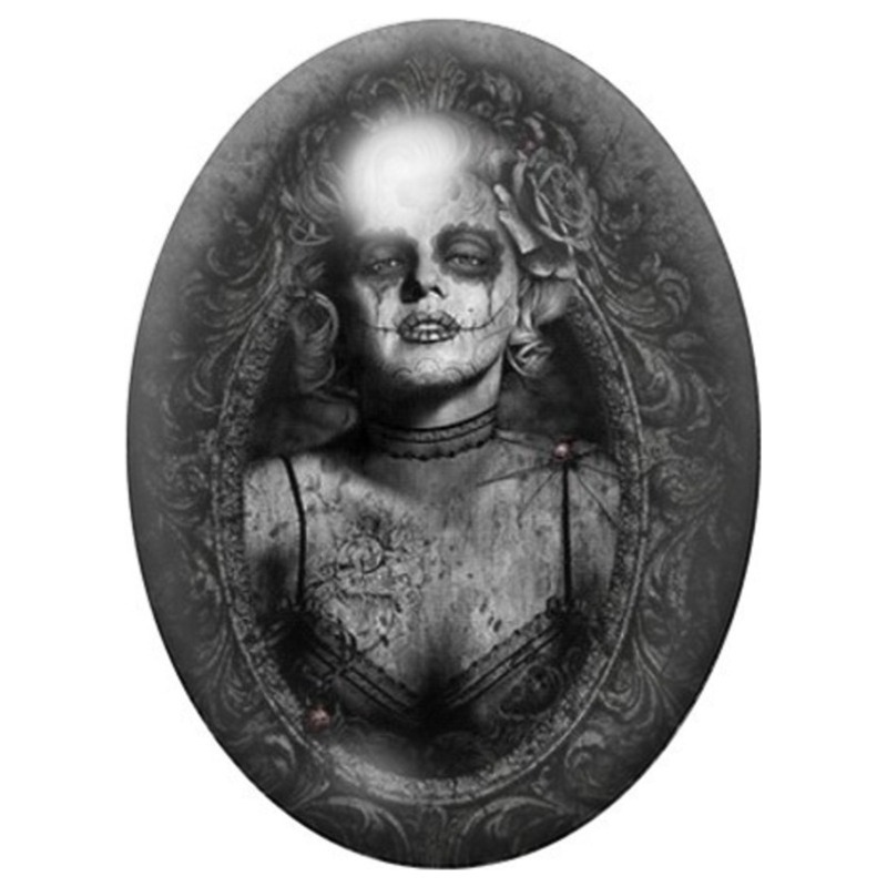 Cabochon en Verre Illustré Marilyn Monroe Cavalera 13x18, 18x25 ou 30x40mm