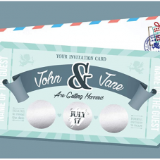 10 Étiquettes Autocollantes à Gratter 25mm pour Faire-part Carte Anniversaire Mariage