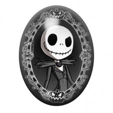 Cabochon en Verre Illustré Jack dans un Cadre Gothique 13x18, 18x25 ou 30x40mm pour la création de bijoux fantaisie - DIY