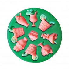 Moule en Silicone Cocktail Glace Sorbet Fimo Résine Gâteau