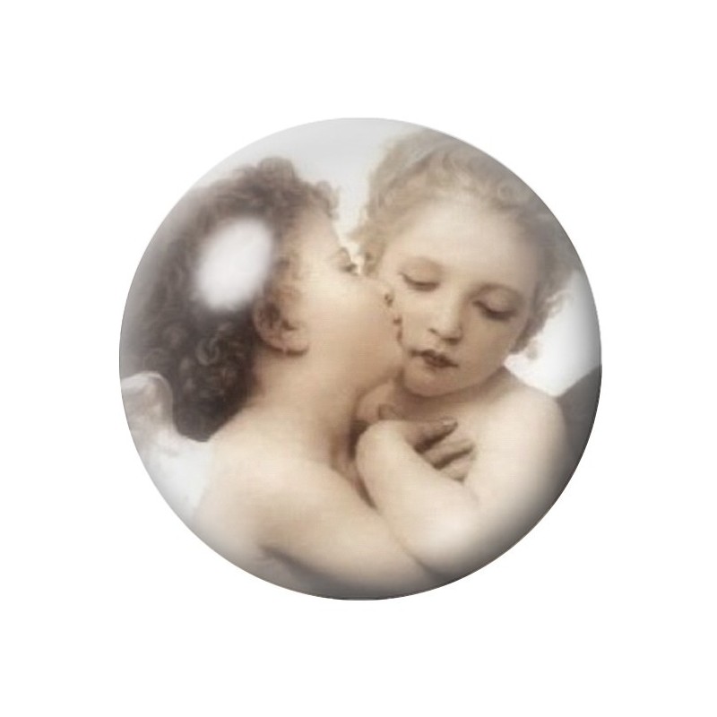 Cabochon en Verre Illustré Anges 12 à 25mm