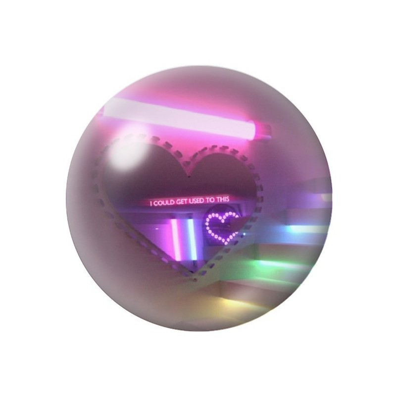 Cabochon en Verre Illustré Club Rétro 12 à 25mm