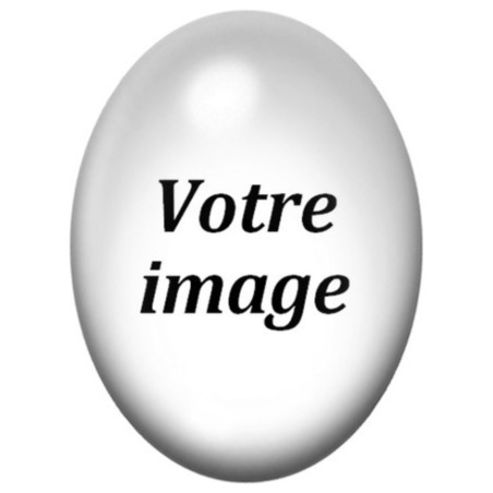 Cabochon en Verre à Personnaliser 13x18, 18x25 ou 30x40mm