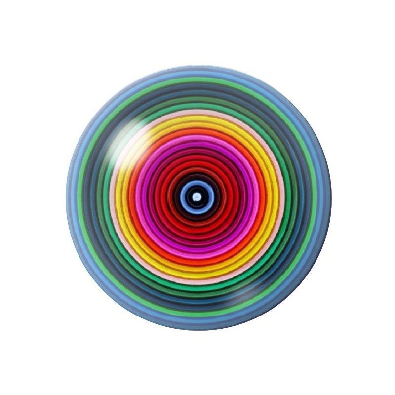 Cabochon en Verre Illustré Motif Fantaisie Tourbillon 12 à 25mm