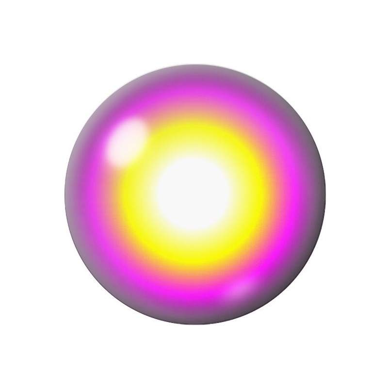 Cabochon en Verre Illustré Motif Fantaisie Tourbillon 12 à 25mm