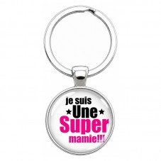 Porte-Clé Fait Main Prof de Biologie qui Déchire 25mm pour la Création de Bijoux Fantaisie - DIY