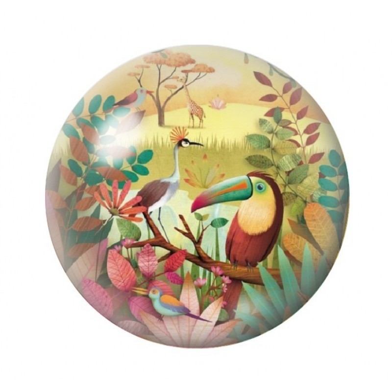  Cabochon en Verre Illustré Exotique Toucan 12 à 25mm
