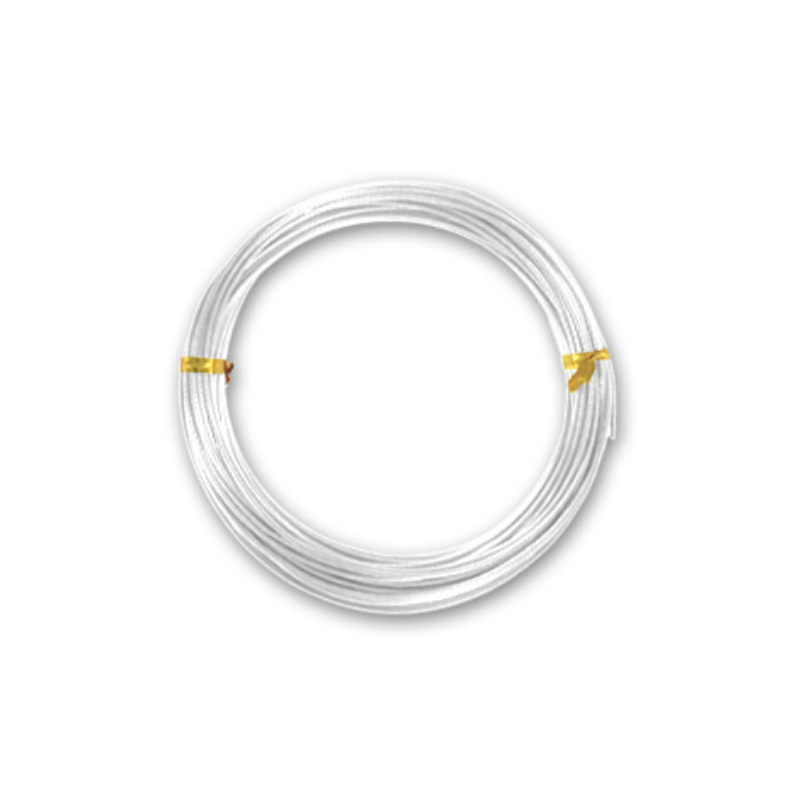 6 Mètres de Fil de Fer Souple en Aluminium Coloris au Choix 1,5mm