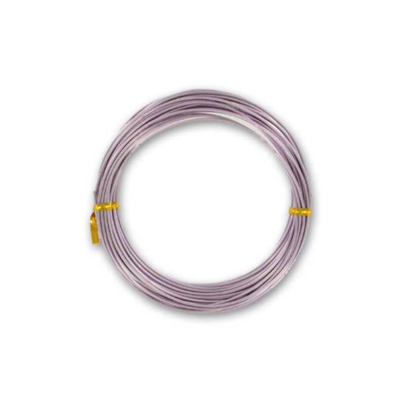 6 Mètres de Fil de Fer Souple en Aluminium Coloris au Choix 1,5mm