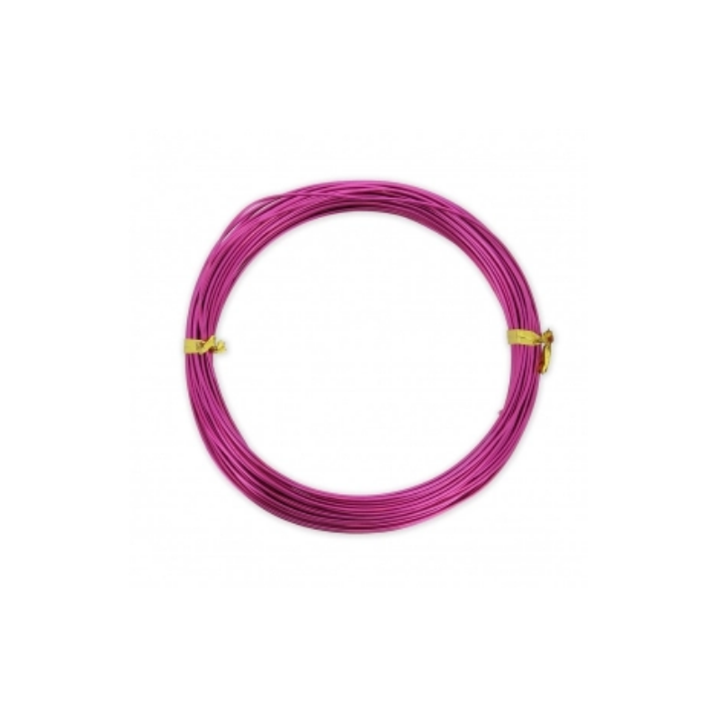 6 Mètres de Fil de Fer Souple en Aluminium Coloris au Choix 1,5mm