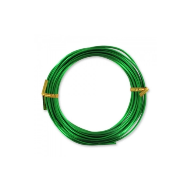 6 Mètres de Fil de Fer Souple en Aluminium Coloris au Choix 1,5mm