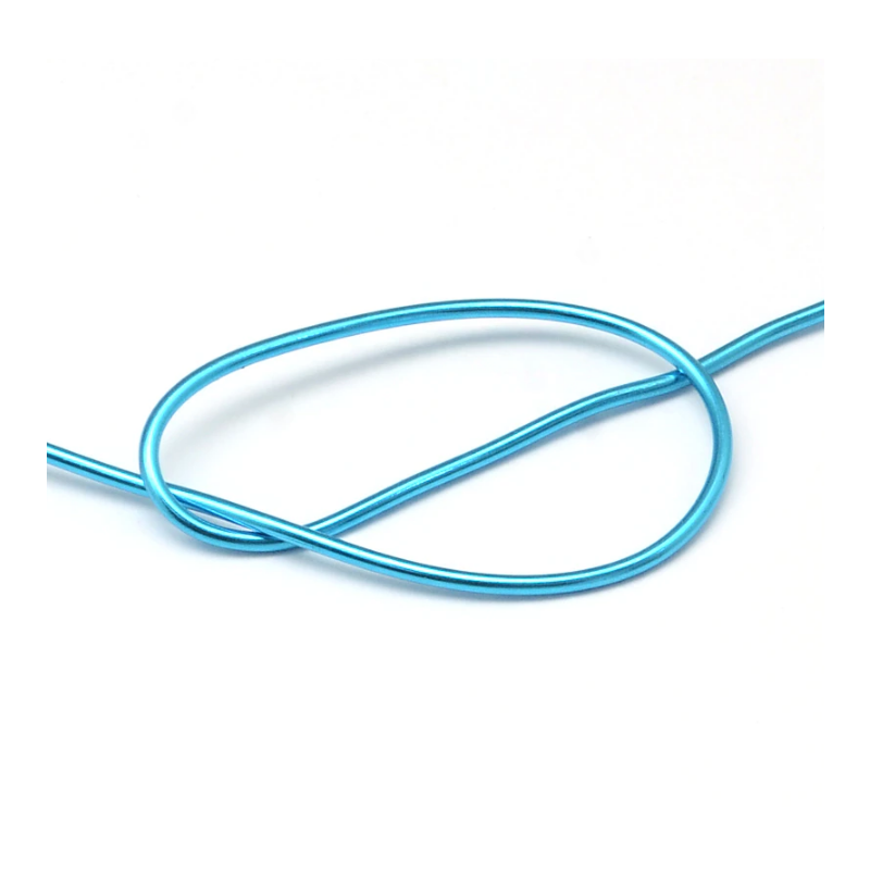 6 Mètres de Fil de Fer Souple en Aluminium Coloris au Choix 1,5mm