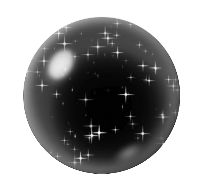 Cabochon en Verre Illustré Étoiles Voie Lactée Fantaisie 12 à 25mm