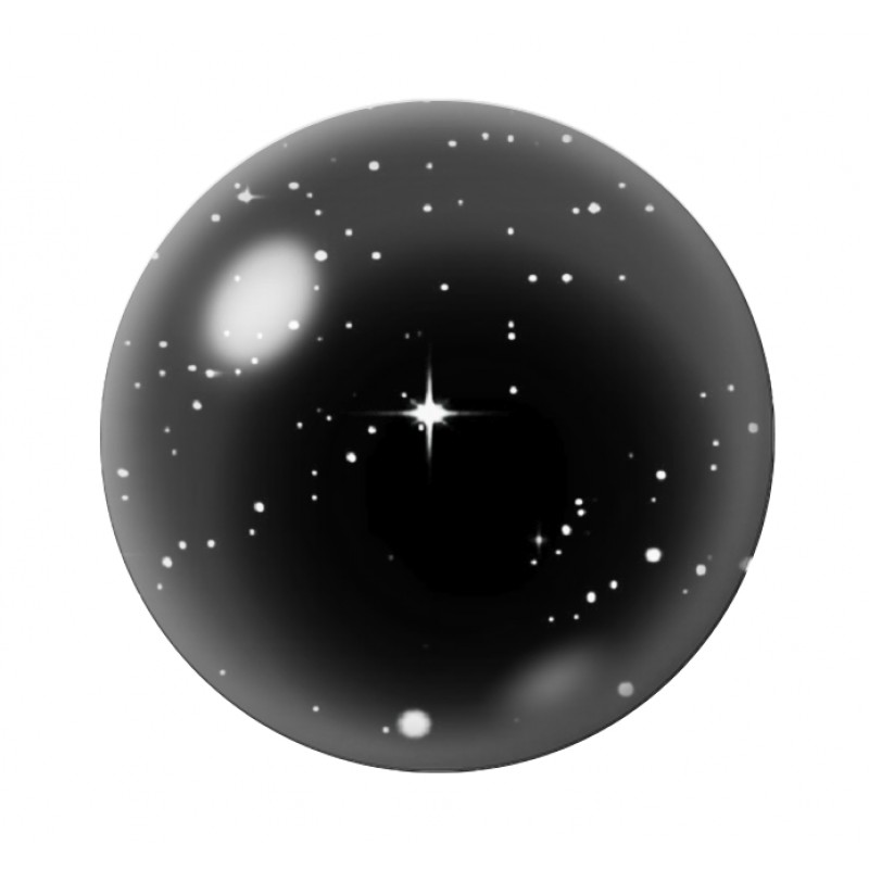 Cabochon en Verre Illustré Fantaisie 12 à 25mm