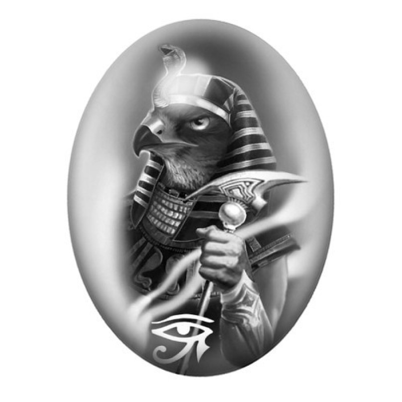 Cabochon en Verre Illustré Égypte 13x18, 18x25 ou 30x40mm