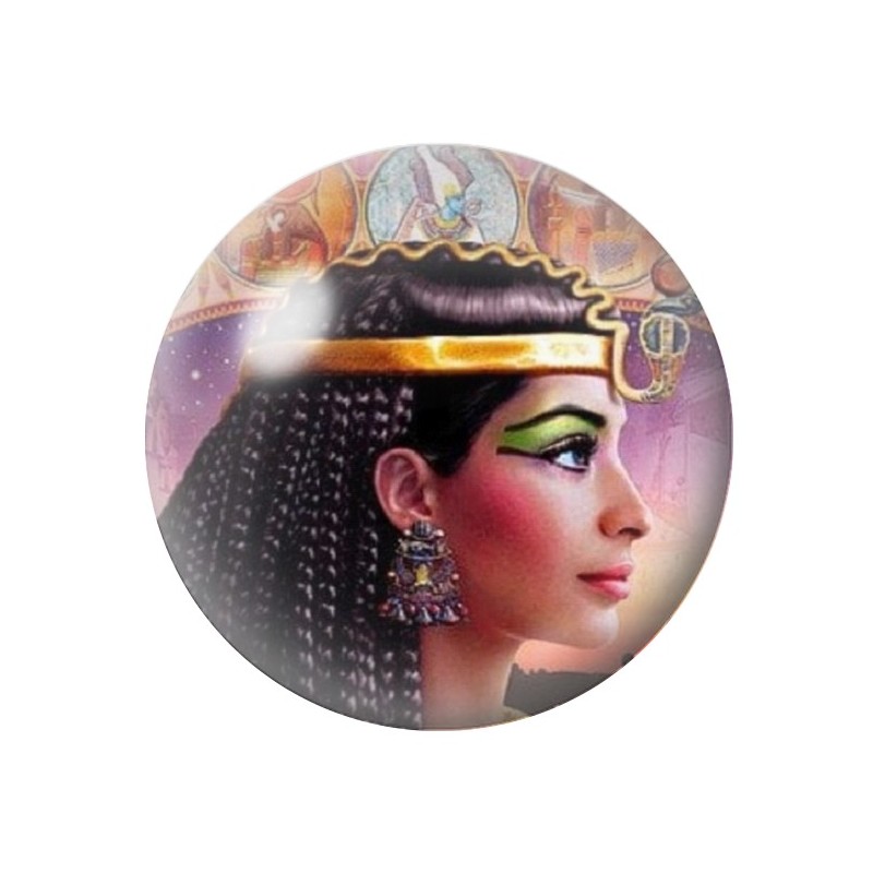 Cabochon en Verre Illustré Égypte 12 à 25mm