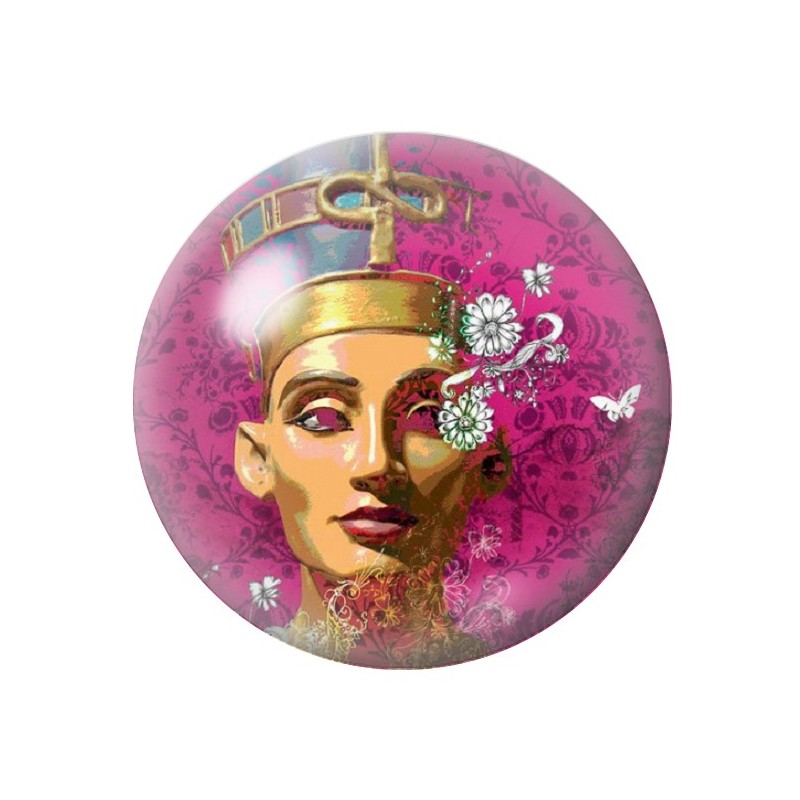 Cabochon en Verre Illustré Égypte 12 à 25mm