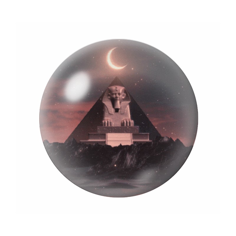 Cabochon en Verre Illustré Égypte 12 à 25mm