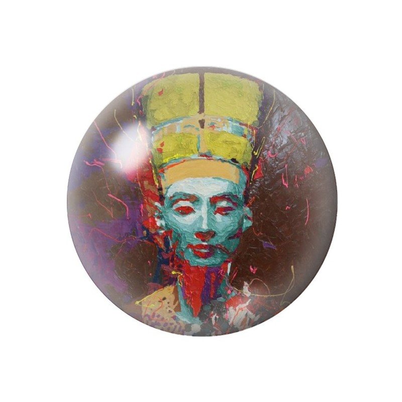 Cabochon en Verre Illustré Égypte 12 à 25mm