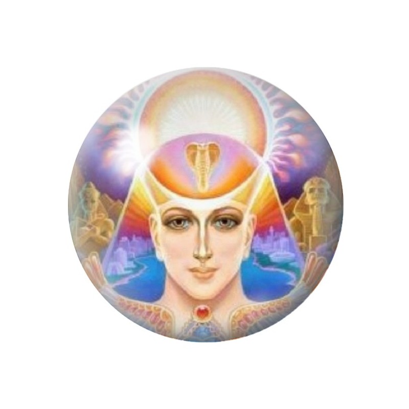 Cabochon en Verre Illustré Égypte 12 à 25mm