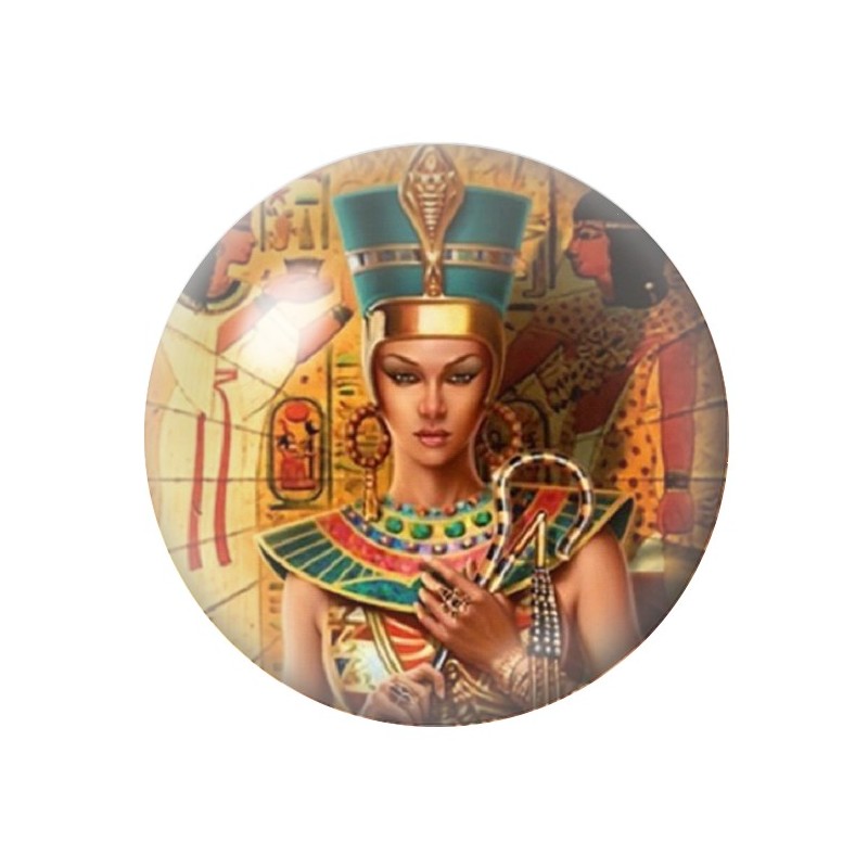 Cabochon en Verre Illustré Égypte 12 à 25mm