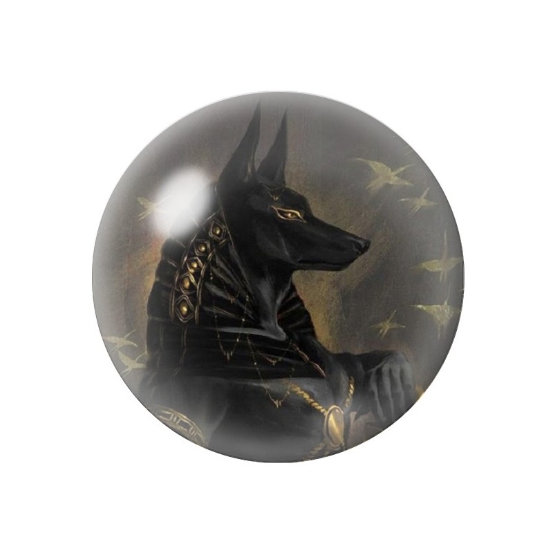 Cabochon en Verre Illustré Égypte 12 à 25mm