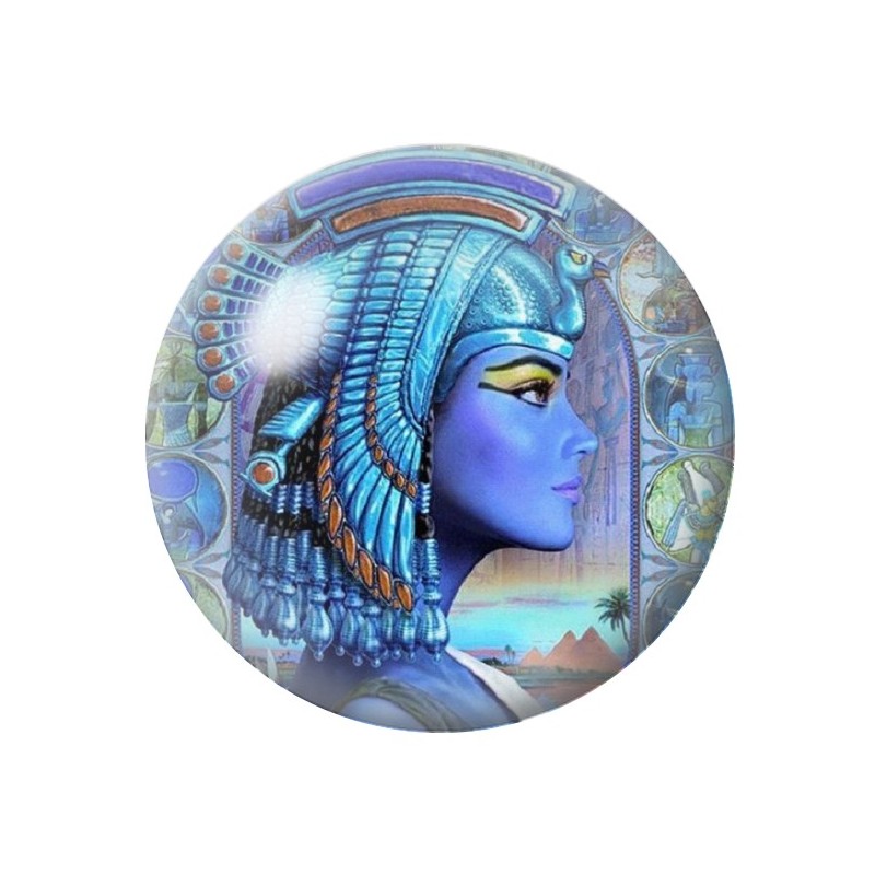 Cabochon en Verre Illustré Égypte 12 à 25mm