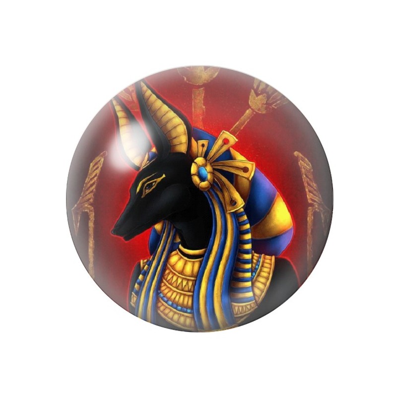 Cabochon en Verre Illustré Égypte 12 à 25mm